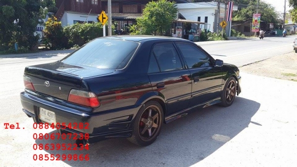 ขาย Toyota Soluna ปี 40 สีน้ำเงิน ชุดแต่งรอบคัน ราคา 98,000 บาท +++++++++ ขาย Toyota Soluna ปี 40 สีน้ำเงิน ชุดแต่งรอบคัน ราคา 98,000 บาท +++++++++