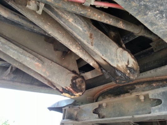 รถนิสสัน 10 ล้อดั้ม  CW430  290 แรงม้า. ( ขายแม่ , ลูก )   สนใจติดต่อ 081 - 6079515