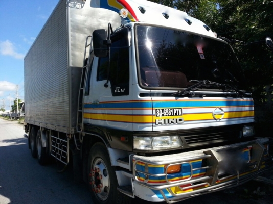 รถฮีโน่  10  ล้อตู้เย็น  FL1J  210 แรงม้า. ปี 42  สนใจติดต่อ  081 - 6079515