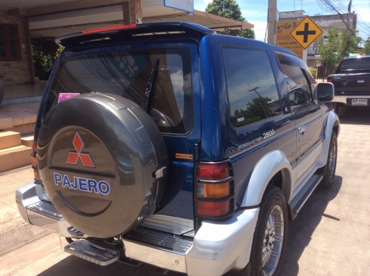 ขายMITSU PAJERO (โฉมโชกุน 3ประตู) ปี95แท้ เครื่อง2500 โบอินเตอร์ รถสวยพร้อมใช้งานครับ ขาย 450,000 บาท (ติดต่อคุณโก้ 089-2546262)