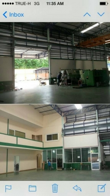 โรงงานพร้อมออฟฟิต เส้น เนินตอง- หุบบอน แหลมฉบัง ศรีราชา ชลบุรี