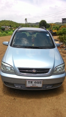 ขายครับ...รถดี  CHEVROLET ZAFIRA.LUXURY.TOURING 7ที่นั้ง ปี 2002 รถสวย ถุงลมนิรภัย คู่หน้า abs ดิด 4 ล้อ กระจกไฟฟ้า ปรับข้างไฟฟ้า ล้อ MAX พวงมาลัยพาวเวอร์ แอร์เย็น เบาะหนัง   เดิมพล้อมใช้สวย เครื่องยนร์แน่น ช่วงล่างพลัอม เครื่อง 2.2 เบนซิน