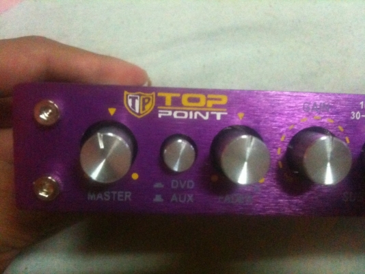 ขายปรีแอมป์ Top Pont รุ่น TP-5 BSSTS (9 Band) สภาพสวยๆ ขายปรีแอมป์ Top Pont รุ่น TP-5 BSSTS (9 Band) สภาพสวยๆ