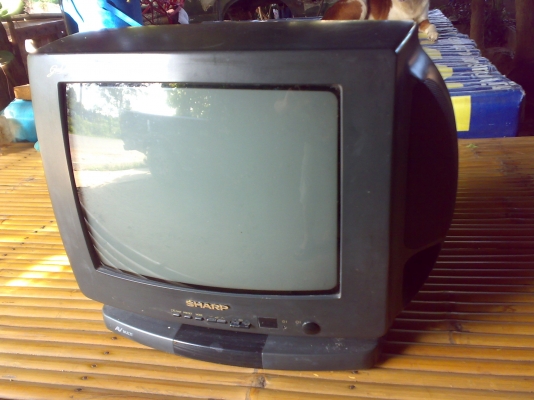 ทีวีสี 14 นิ้ว ชาร์ป กูดมอนิ่ง