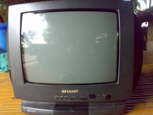 ทีวีสี 14 นิ้ว ชาร์ป กูดมอนิ่ง