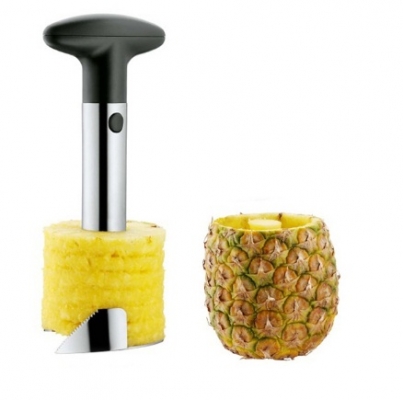 อุปกรณ์คว้านเนื้อสับปะรด ชนิดแท่งหมุนเกลียว อุปกรณ์คว้านเนื้อสับปะรด ชนิดแท่งหมุนเกลียว