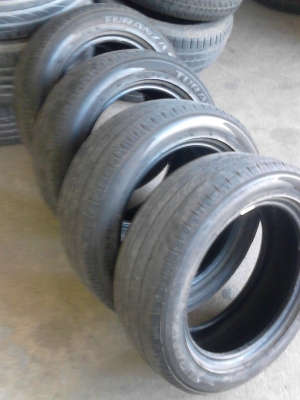 205/55R16 BRIDGESTONE TURANZA GR90  ชุด 4 เส้น ปี2012  TEL.081-427-3941