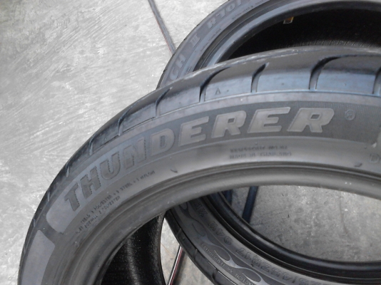 225/45R17 THUNDERER MACH II R701 มี 2 เส้น ลายสวยๆ ไม่มีปะ TEL.081-427-3941 225/45R17 THUNDERER MACH II R701 มี 2 เส้น ลายสวยๆ ไม่มีปะ TEL.081-427-3941