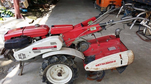 รถไถเดินตาม MITSUBISHI ขนาด 7 แรง เก่าญี่ปุ่น สภาพพร้อมใช้งาน เครื่องยนต์แรงและติดง่าย คุณภาพดี รถไถเดินตาม MITSUBISHI ขนาด 7 แรง เก่าญี่ปุ่น สภาพพร้อมใช้งาน เครื่องยนต์แรงและติดง่าย คุณภาพดี