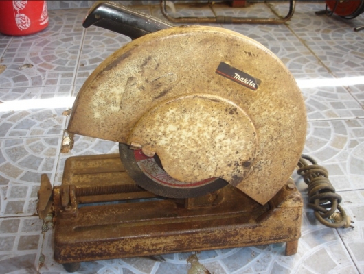 ขายแท่นตัดไฟเบอร์ MAKITA รุ่น 2414 ขนาด 14" ตัวมิเนียม