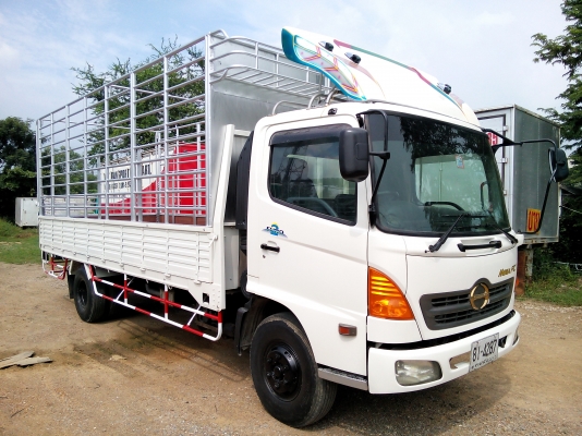 6 ล้อกลาง  *Euro.2*  HINO  MEGA  FC4J 150 แรงม้า  *ยาว 5.50 ม.* รถสวยจริง+พร้อมใช้งาน * รถห้างแท้ * มีเล่มพร้อม *  ( มี.ตู้เปลี่ยนให้ )