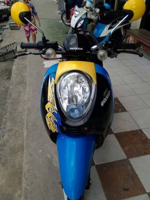 Honda Scoopy i สีน้ำเงิน ดำ ลาย VIVID ME รถสวย ประหยัดน้ำมัน Honda Scoopy i สีน้ำเงิน ดำ ลาย VIVID ME รถสวย ประหยัดน้ำมัน