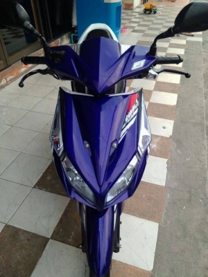 Honda Click i รถสวย ประหยัดน้ำมัน สีน้ำเงินแดง ลาย Street Honda Click i รถสวย ประหยัดน้ำมัน สีน้ำเงินแดง ลาย Street