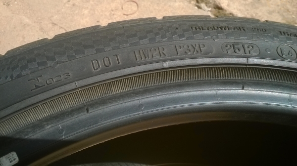 ขายยาง 235/40/18  Continental  2512  ปี 12