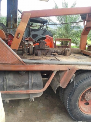 6ล้อรถยกรถ168แรง HINO KL300 ยาง'900-20 เครื่องEH700..มีเล่มทะเบียน วางหัวHITACยังไม่ลงเล่ม...ขายตามสภาพเท่านั้น..(รถใช้งานอยู่ปกติ)