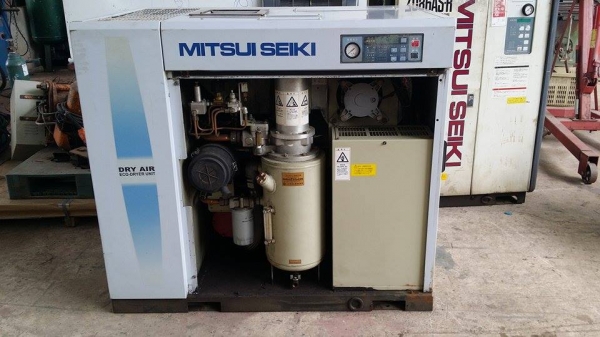 ปั๊มลมสกรู เก่าญี่ปุ่น MITSUI SEIKI ขนาด 30 แรง สภาพสวย พร้อมใช้งาน ปั๊มลมสกรู เก่าญี่ปุ่น MITSUI SEIKI ขนาด 30 แรง สภาพสวย พร้อมใช้งาน