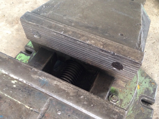 ขายปากกาจับชิ้นงานขนาดใหญ่ หน้ากว้าง 10 นิ้ว หมุนปรับองศาได้ ปากสวย หมุนนิ่ม พร้อมใช้งาน