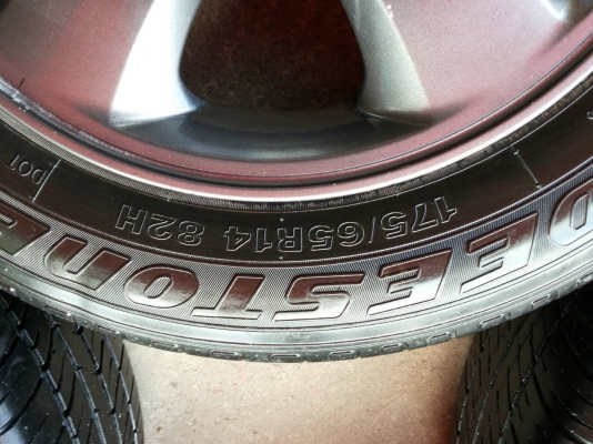 ล้อวีออส 2003 ขอบ 14 พร้อมยาง