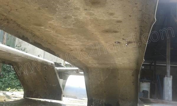 บังโคลนสเตนเลสรถบรรทุก 10 ล้อแบบตรง 4 ชุด