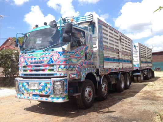 รถเจ้าของฝากขาย ISUZU DECA 360 ปี 54 รุ่น Super Value ดัมพ์แม่ลูกคอกเกษตร