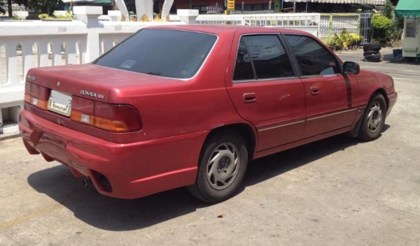 ขาย Hyundai Sonat GLS แก็ส+เบนซิน สีแดง จดปี ก.พ.36 ขาย Hyundai Sonat GLS แก็ส+เบนซิน สีแดง จดปี ก.พ.36