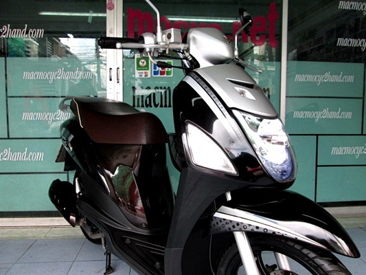 LET'S ตัวท็อปล้อแมกช์ สีดำนํ้าตาล รถเดือน เมษายน.ปี 56 ไมล์ 4173 โล รุ่นใหม่หัวฉีด ของแถม 2 รายการ 23900