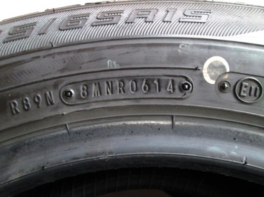 ขายยาง195-65-15 DUNLOP LM704 ปี14 แจ่มๆ (1ชุด)