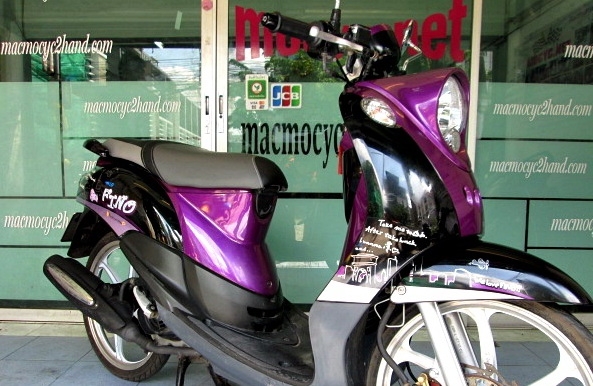 fino สีม่วงดำ 2 เกร์ ล้องแมกซ์ เครื่องยนต์ เดิมๆ สีสวย ไมล์ 2 หมื่นโล เบาะใหม่ โปรโมชั่น แถม 2 ราการ 17900