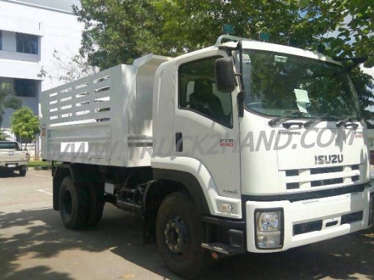 รถบรรทุก 6 ล้อดัมพ์ ISUZU รุ่น FTR  ปีจดทะเบียน 2557 240 แรงม้า