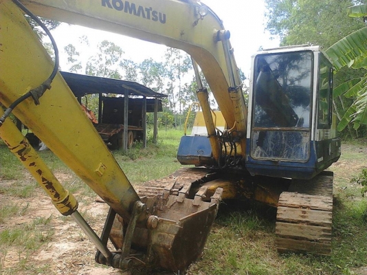 ***ขายแล้วครับขอบคุณ Truck2hand ขายแบคโฮ ราคาเบาๆ KOMATSU PC120-3 ซีเรียลต่ำ โรลเลอร์6ลูก เครื่อง/ปั้มเดิม เครื่อง KOMATSU 6D59L-85HP 6สูบ เครื่องดีแน่นดี แรงดี แห้งไม่เยิ้ม ปั้มดีแรงดี ทำงานดี ไม่โหลด บูมอาร์มสสวย ไม่ปะไม่ดามไม่ร้าว เอวแน่นดี ไม่แตกไม่ร้