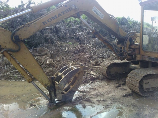 รถแบคโฮ  KOMATSU  PC 60 - 1  สนใจติดต่อ 081 - 6079515