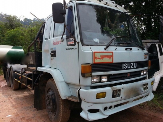 รถอีซูซุ 10 ล้อ หัวลาก FVZ  175 แรงม้า.  ( ขายแม่ , ลูก )  สนใจติดต่อ 081 - 6079515