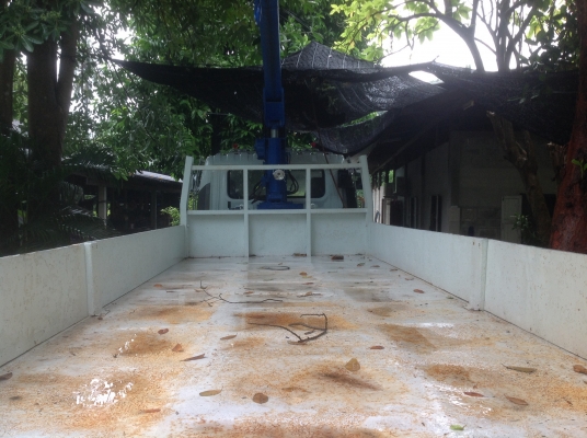 ขาย 6 ล้อ ยาว 7.20 เมตร เครน TADANO. 4.5 ตัว 3 ชัก 4 ปลอก ท้องวี  สวยพร้อมใช้ ราคา 750,000