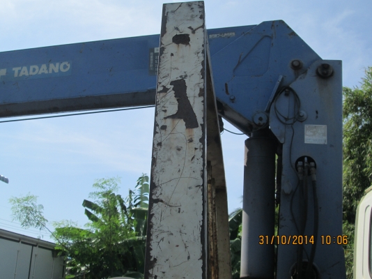 ISUZU-FRR.เครื่อง6BG1.เครนทานาโด้3ตัน5ปลอก4ชัก.ยาว6,50เมตร.รวมเครน.เมตรสภาพพร้อมใช้-ราคา690.000.บ