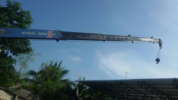 ISUZU-FRR.เครื่อง6BG1.เครนทานาโด้3ตัน5ปลอก4ชัก.ยาว6,50เมตร.รวมเครน.เมตรสภาพพร้อมใช้-ราคา690.000.บ
