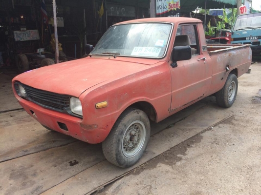 ขายมาสด้า 1200  มีเล่มทะเบียน  ติดแก๊ส  เครื่องดี