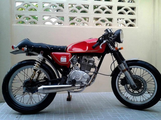 ขาย Honda Jx เครื่องไรฟาน 200 ทะเบียนพร้อมโอน แต่งคาเฟ่ รถอยู่ กรุงเทพ แถวดอนเมืองคับ