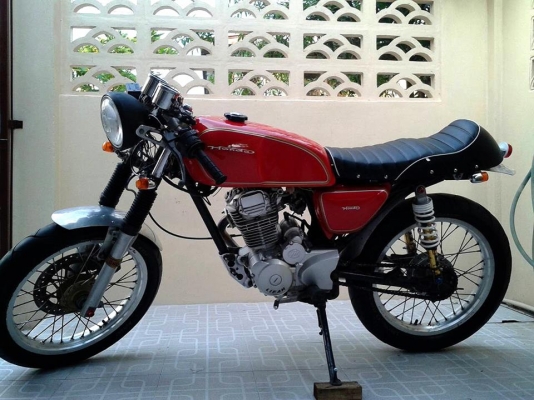 ขาย Honda Jx เครื่องไรฟาน 200 ทะเบียนพร้อมโอน แต่งคาเฟ่ รถอยู่ กรุงเทพ แถวดอนเมืองคับ