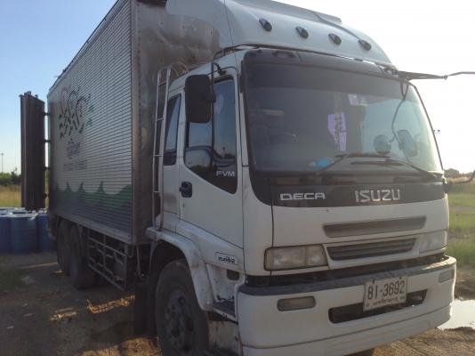 ขายรถ 10 ล้อ อีซูซุ FVM เดกก้า ตู้เปียก เครื่อง 200 แรง ปี 2548 รถใช้งานอยู่ ขายรถ 10 ล้อ อีซูซุ FVM เดกก้า ตู้เปียก เครื่อง 200 แรง ปี 2548 รถใช้งานอยู่