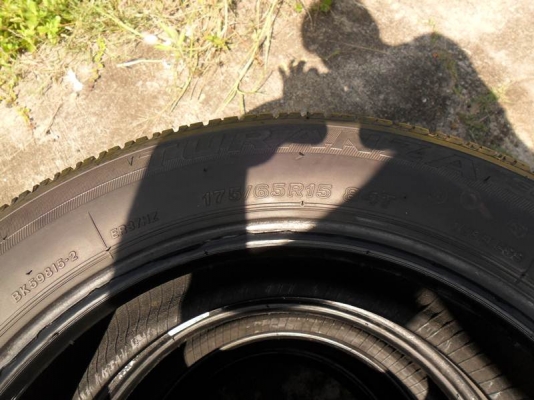 ขาย ยาง บริดสโตน Bridgestoneขนาด175/65ขอบ15นิ้ว ปี12 เส้นละ490บาท(4เส้น=1900บ)ดอกหนาๆT.092-9351644 ขาย ยาง บริดสโตน Bridgestoneขนาด175/65ขอบ15นิ้ว ปี12 เส้นละ490บาท(4เส้น=1900บ)ดอกหนาๆT.092-9351644