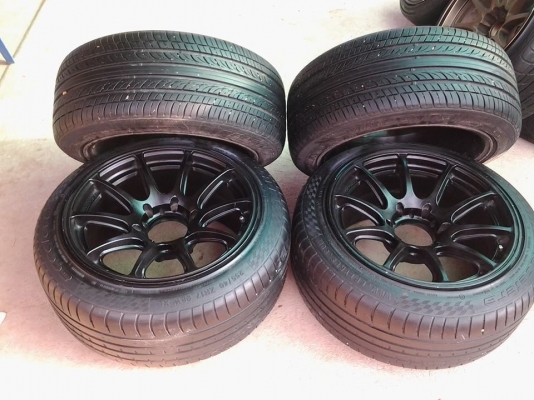 ขายแม็กพร้อมยางขอบ 17 หน้า8.5 หลัง9.5