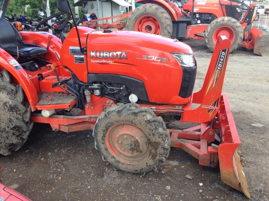 คูโบต้า L3008 พร้อมโรตารี่