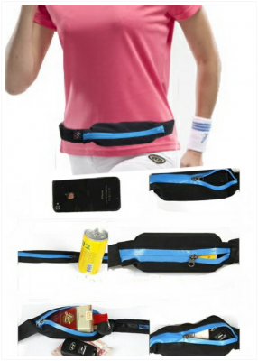 กระเป๋าคาดเอวเหมาะสำหรับใส่ไอโฟน กุญแจ สำหรับออกกำลังกาย