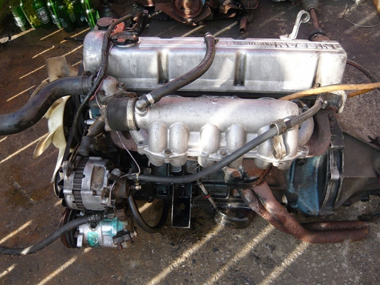 ขายเครื่องยนต์ดีเซลนิสสันLd 2800 เกียร์ธรรมดามีเลข