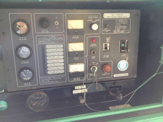 ขายด่วน เครื่องปั่นไฟสภาพดี มือสองจากญี่ปุ่น พร้อมใช้งาน