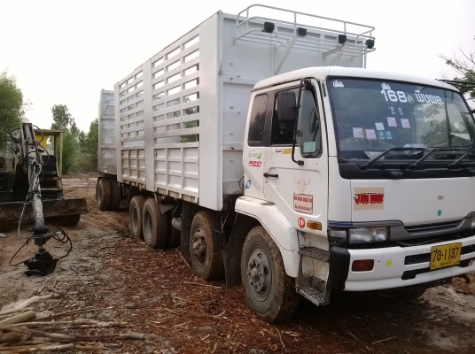 ขายดาวน์ รถพ่วง 24 ล้อ nissan cw 454