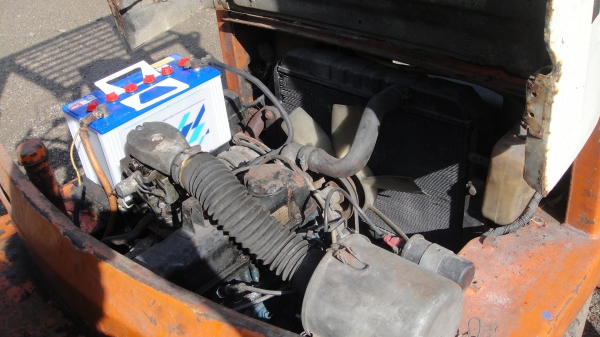 โฟคลิฟท์ toyota 1.5ตัน เครื่องเบนฃิน ยกสูง3เมตร ยางตัน สีเดิม สภาพดีพร้อมใช้