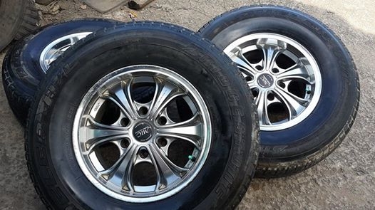 MIC ขอบ 16 6รู รัดยางบริสโตนปี 10 สภาพพร้อมใช้งานทันที ขายถูกๆ