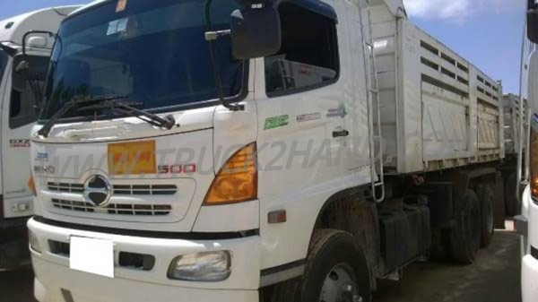 รถบรรทุก 22ล้อ แม่-ลูก ยี่ห้อ HINO  380 แรงม้า ปีจดทะเบียน 2555