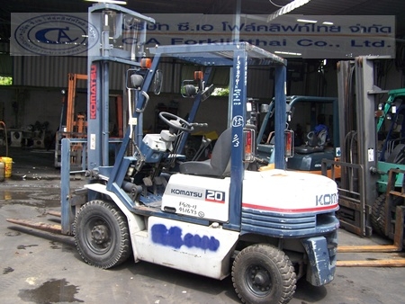 ขาย รถโฟล์คลิฟท์ KOMATSU รุ่น FG20-11